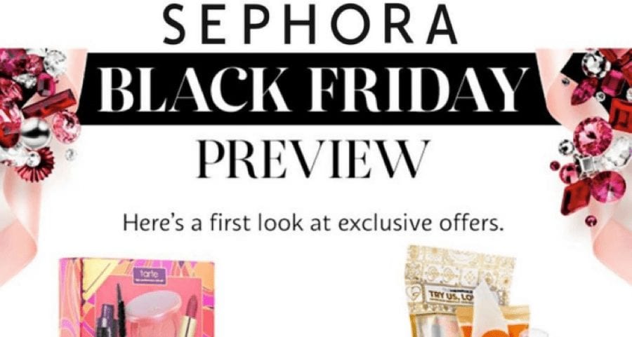 Sephora black friday campaign