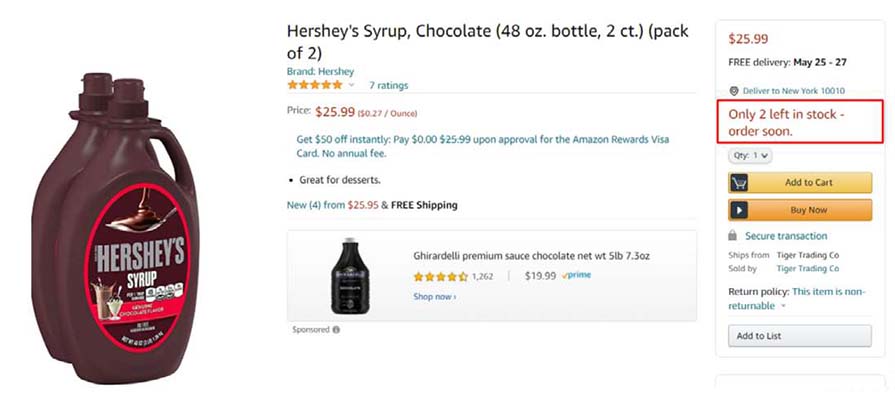 Hershey's Syrup