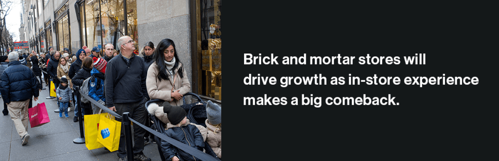 brick and mortar stores drive growth black friday