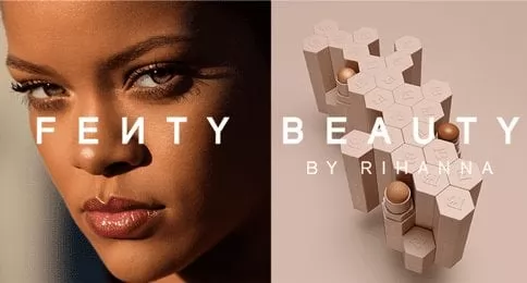 Singer Rihanna’s Fenty cosmetics