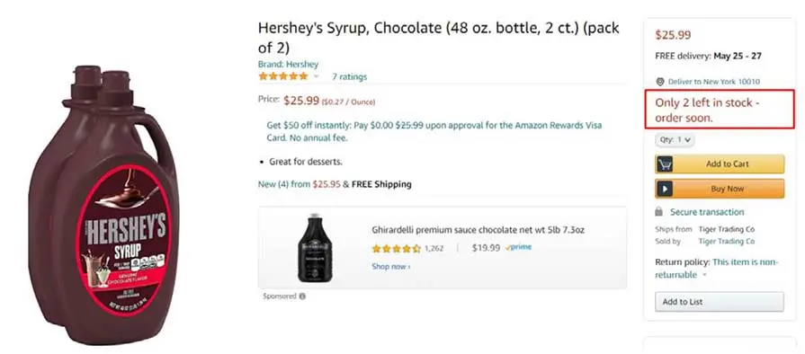 Hershey's Syrup