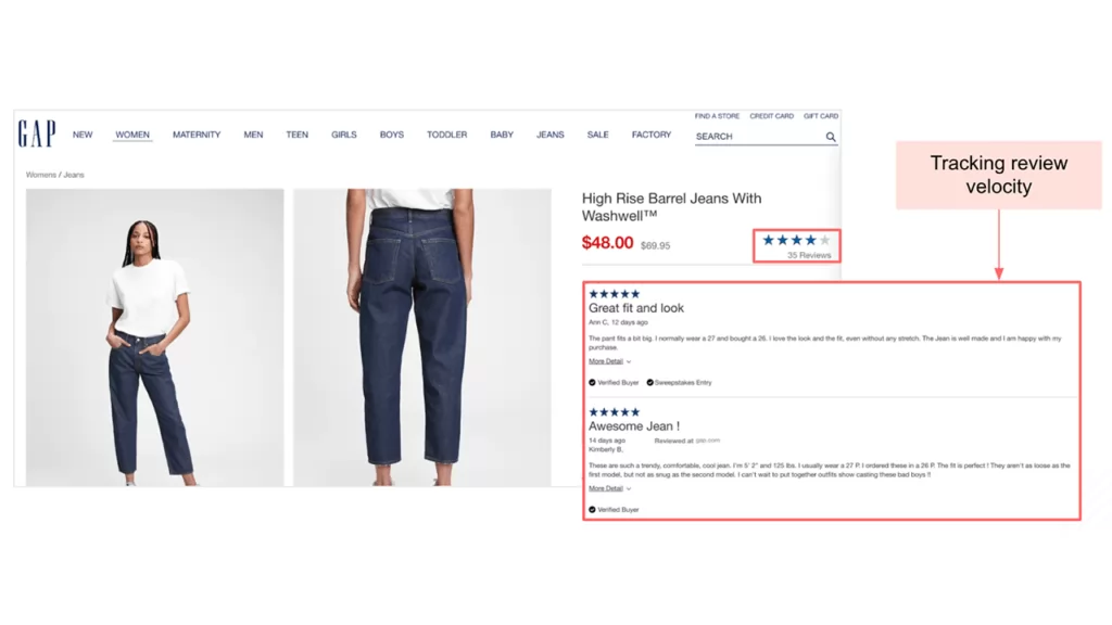 Tracking Review Velocity